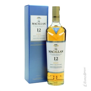 THE MACALLAN 12 Y TRIPLE CASK CL 70