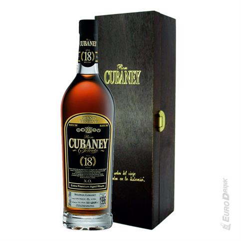 RHUM CUBANEY 18 ANNI CL.70 AST.