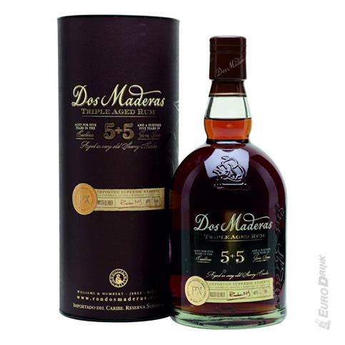 RHUM DOS MADERAS 5+5 AGED RUM CL.70 ASTUCCIATO