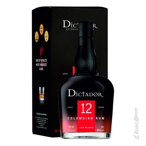 RUM DICTADOR 12 Y COLOMBIAN RUM CL 70