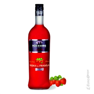 VODKA FRAGOLA 25GR. ICERBERG LT.1 ******