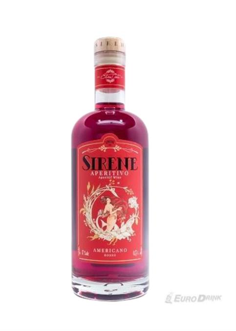 LIQUORE SIRENE AMERICANO ROSSO CL 75