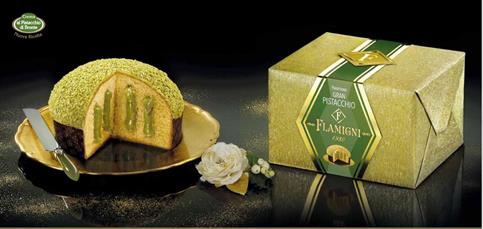 PANETTONE FLAMIGNI FARCITI GRAN PISTACCHIO GR 950