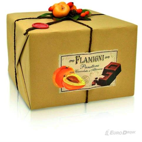 PANETTONE FLAMIGNI CIOCCOLATO E ALBICOCCA KG 1