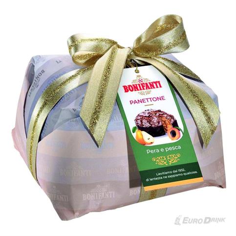 PANETTONE BONIFANTI PERA PESCA KG 1