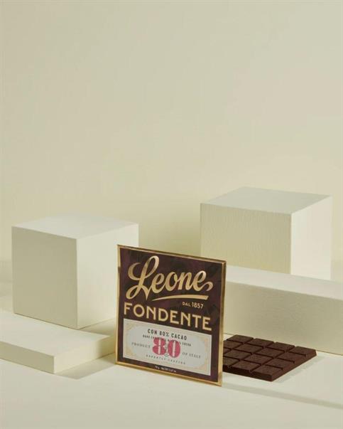 TAVOLETTA LEONE CIOCCOLATO FONDENTE AL 80 GR 40