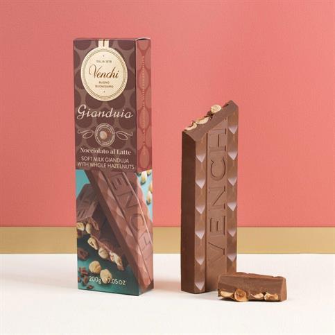 STECCA VENCHI GIANDUIA NOCCIOLATO AL LATTE GR 200