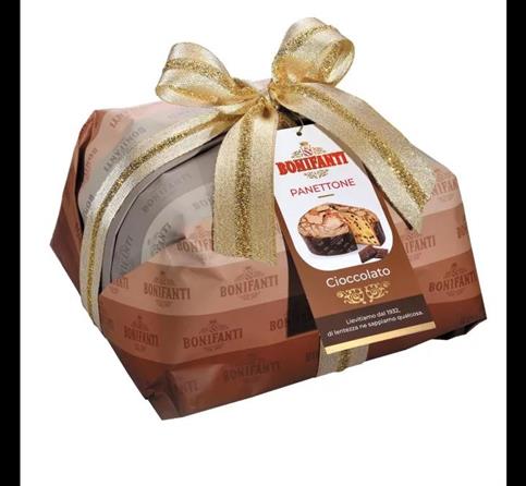 PANETTONE BONIFANTI CON GOCCE DI CIOCCOLATO KG 1