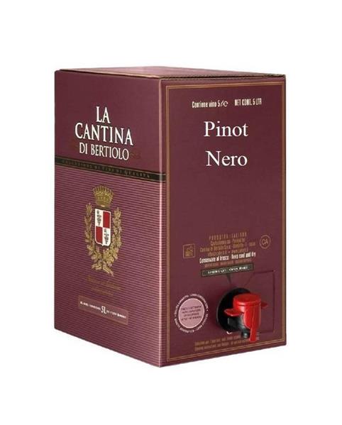 DI BERTIOLO PINOT NERO BAG BOX ROSSO LT 5