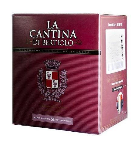 DI BERTIOLO TREVENEZIE BAG BOX ROSATO LT 5