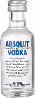 VODKA ABSOLUT MIGNON CL 5