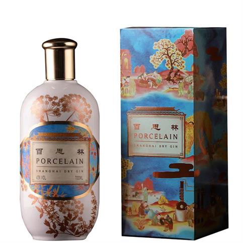 GIN PORCELAIN SHANGHAI DRY GIN CL 70