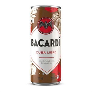 BACARDI CUBA LIBRE CL 25 LATTINA