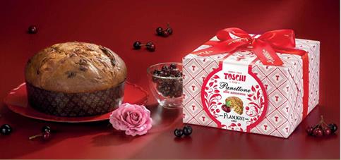 PANETTONE FLAMIGNI CON AMARENE TOSCHI KG 1