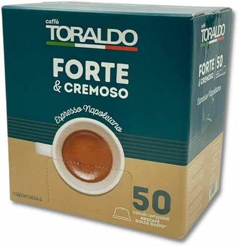 CAPSULE DOLCEGUSTO TORALDO FORTE E CREMOSO PZ 50