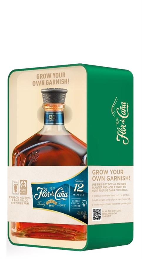 FLOR DE CANA CENTENARIO 12Y CL 70 AST