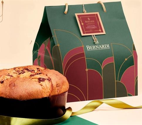 PANETTONE BERNARDI CON GOCCE DI CIOCCOLATO IN SACCHETTO KG 1