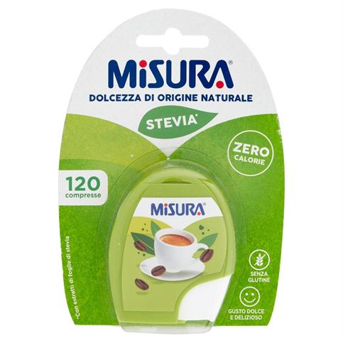 DOLCIFICANTE MISURA STEVIA TABS 120